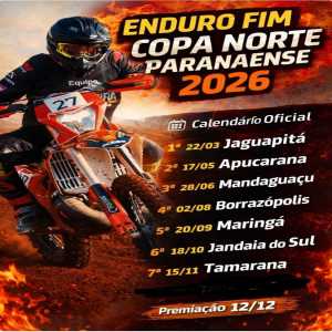 Copa Norte Paranaense de Enduro 2026 - 6ª Etapa