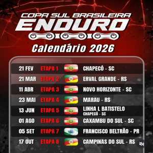 Copa Sul Br de Enduro 2026 - 8ª Etapa