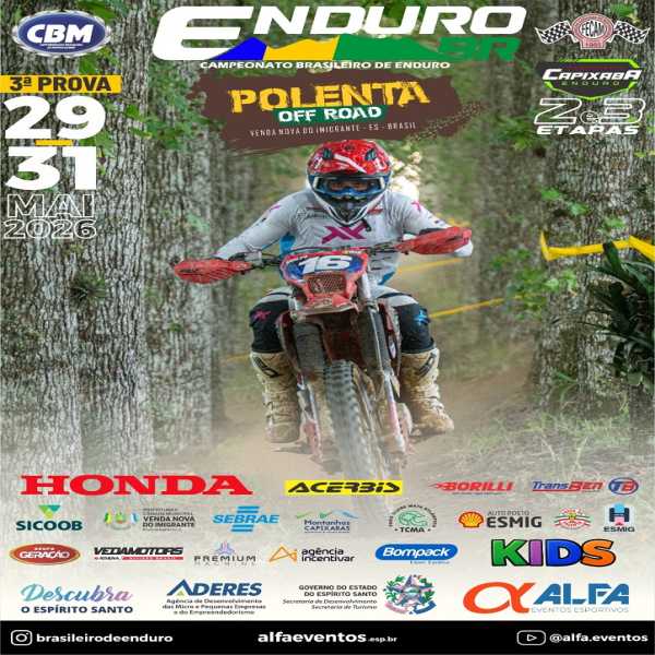 Enduro BR 2026 - Venda Nova do Imigrante/ES