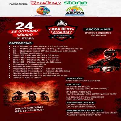 Copa Vortex 2026 - 5ª Etapa