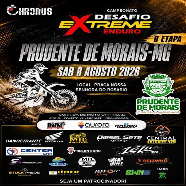 Copa Desafio Extreme de Enduro 2026 - 6ª Etapa