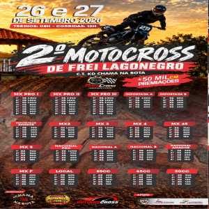 2º Motocross de Frei Lago Negro